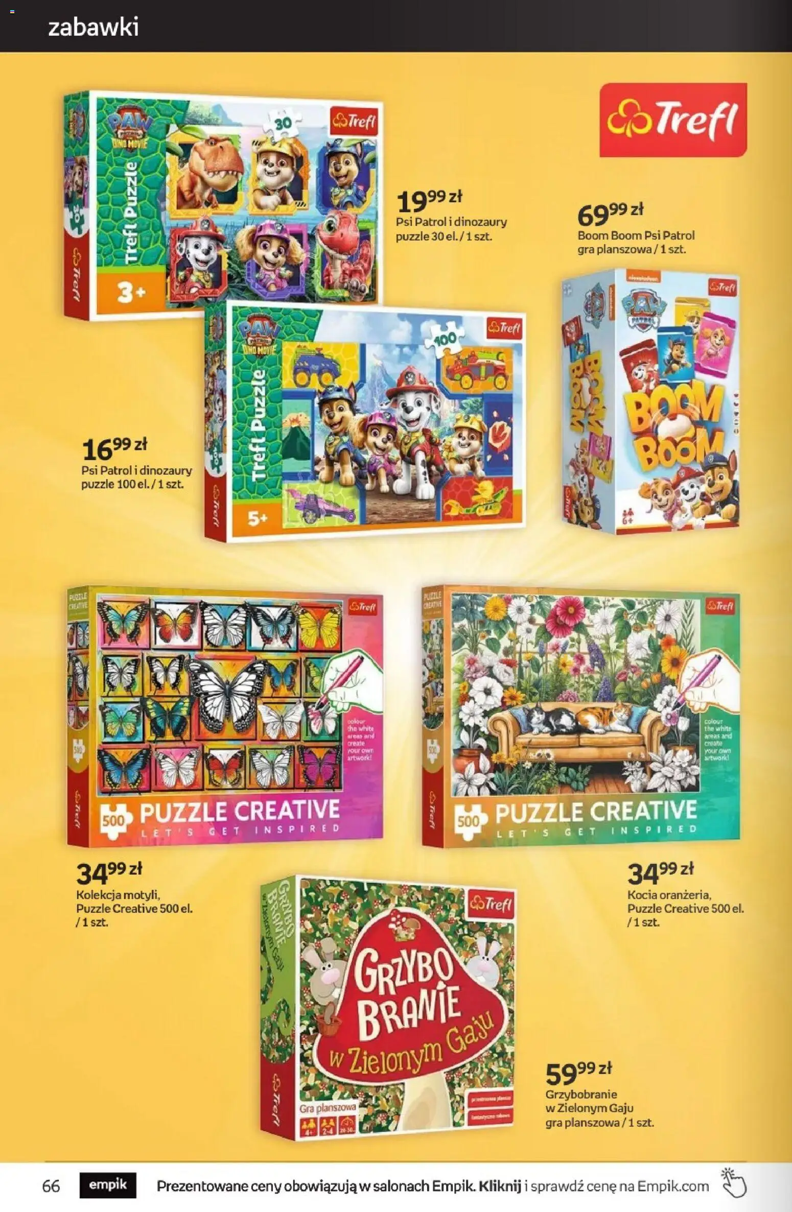 Empik promocje od 12.08.2026 | Strona: 66 | Produkty: Zabawki, Gra, Puzzle