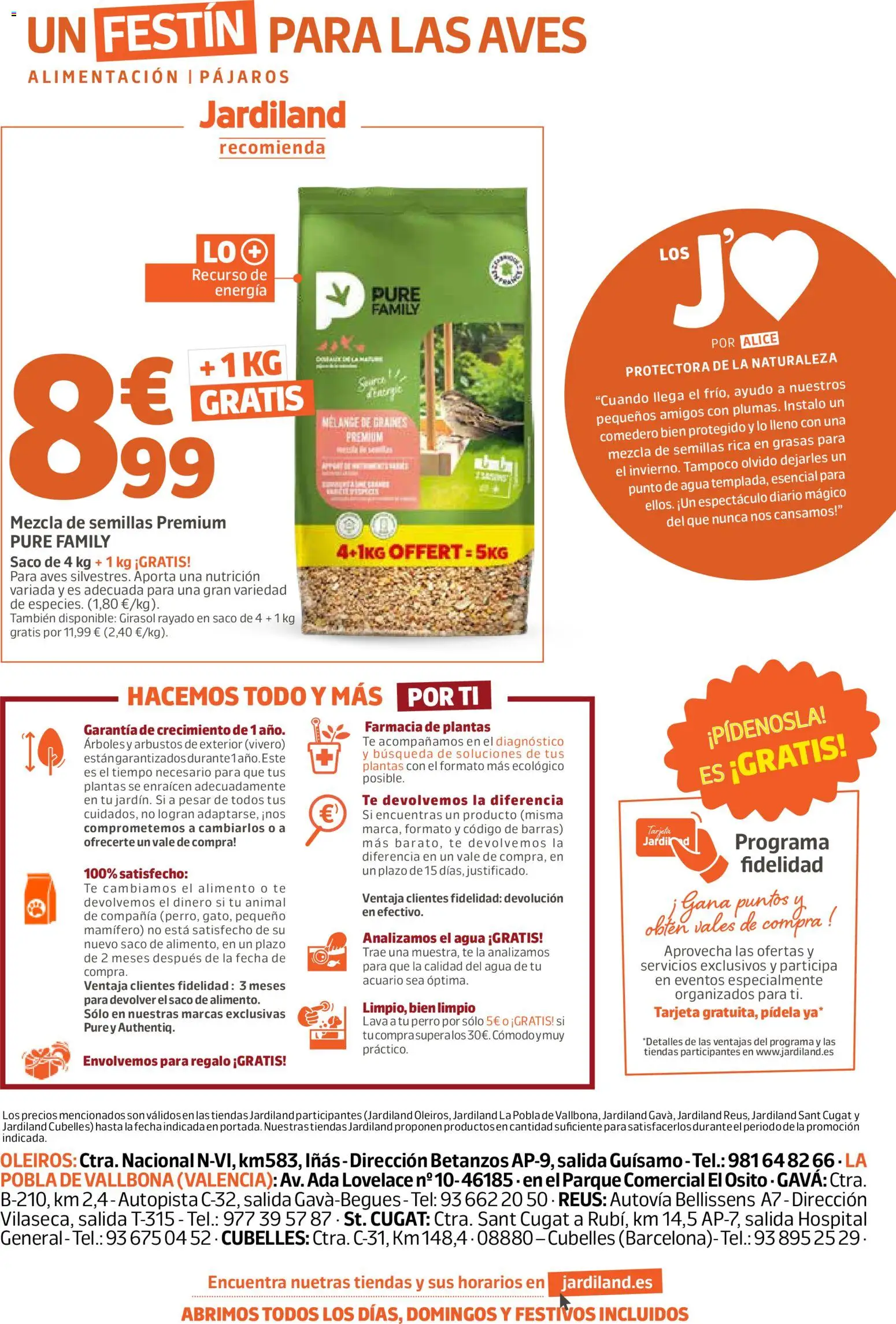 Jardiland folleto │ válido desde el 01/10/2026 | Página: 12 | Productos: Puré, General, Té, Agua