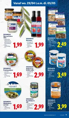 Lidl Folder week 18 - Voorbeeld van een folder van Lidl, geldig van 27.04.2026 | Pagina: 11 | Producten: Bloemen, Rijst, Aardbei, Olie