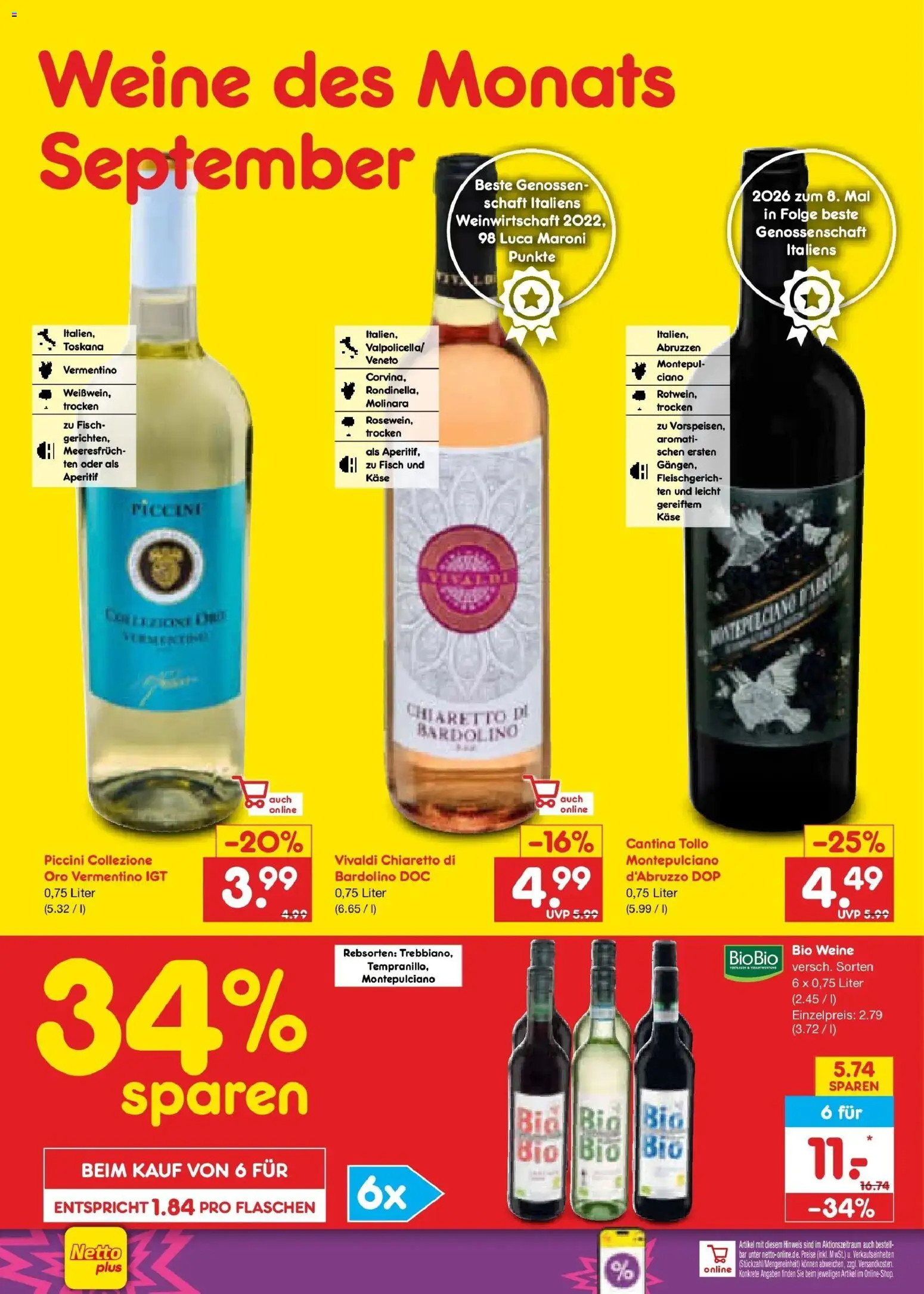 Netto Marken-Discount Prospekt Hamburg – gültig ab 07.09.2026 | Seite: 56 | Produkte: Käse, Fisch