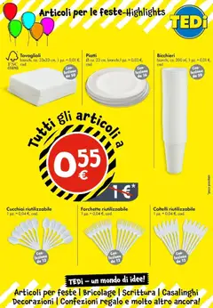 Anteprima del volantino TEDi - Nuova apertura valido a partire dal 16.06.2026 | Pagina: 11 | Prodotti: Decorazioni