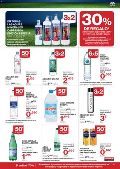 Vista previa Supercor folleto válido desde el 01/07/2026 | Página: 23 | Productos: Agua con gas, Té, Agua mineral