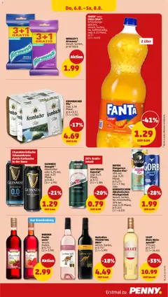 LILLET Blanc Wein-aperitif*, 17% vol, je 0,75 l ab 03.08.2026 gültig | Seite: 37