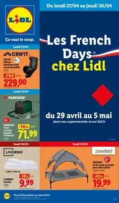 LIDL - Prévisualisation de LIDL Black Friday valide à partir de 27.04.2026