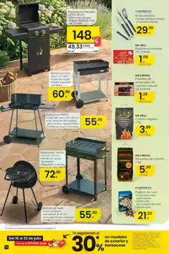 Vista previa Eroski Oferta válido desde el 16/07/2026 | Página: 18 | Productos: Té, Muebles, Barbacoa, Parrilla