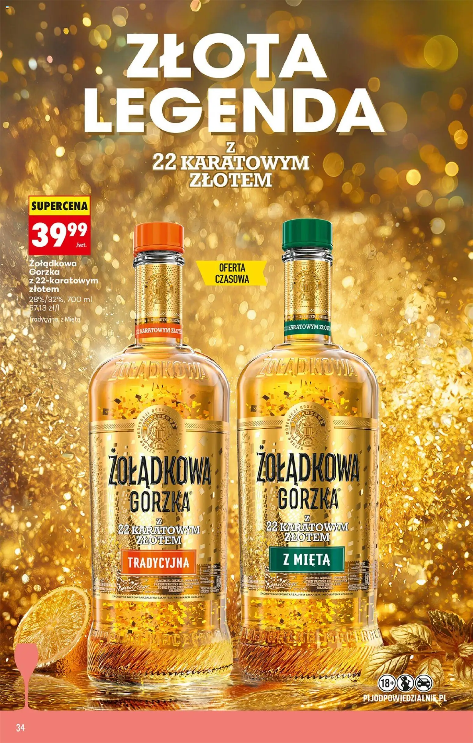 Biedronka Polsko leták - Czas na toast od 27.07.2026 | Strana: 34
