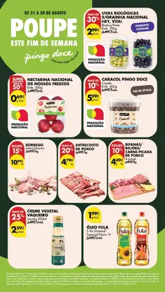 Pré-visualização Pingo Doce Poupe este Fim de Semana válido de 21/08/2026