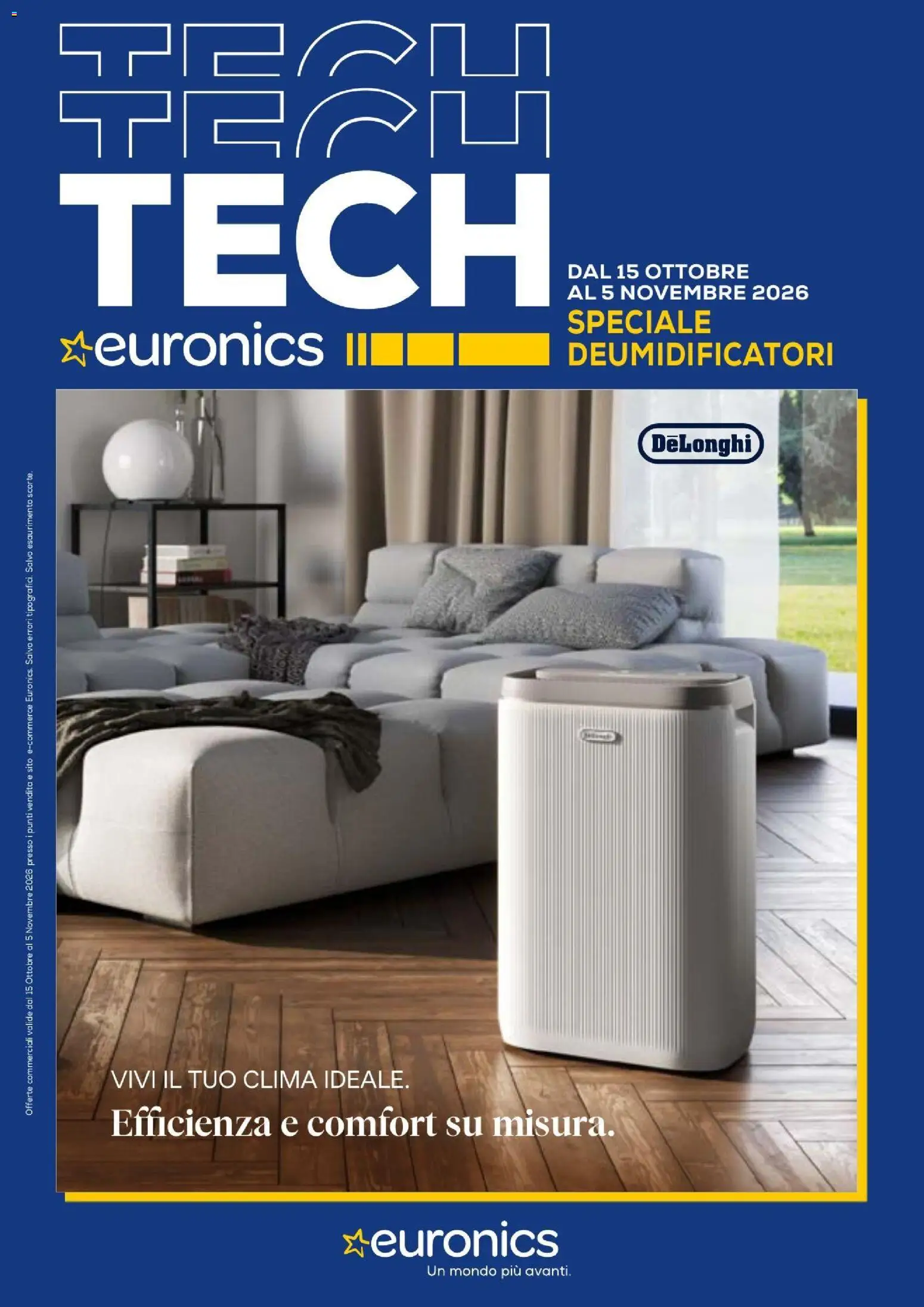 Volantino Euronics del 15/10/2026 | Pagina: 1