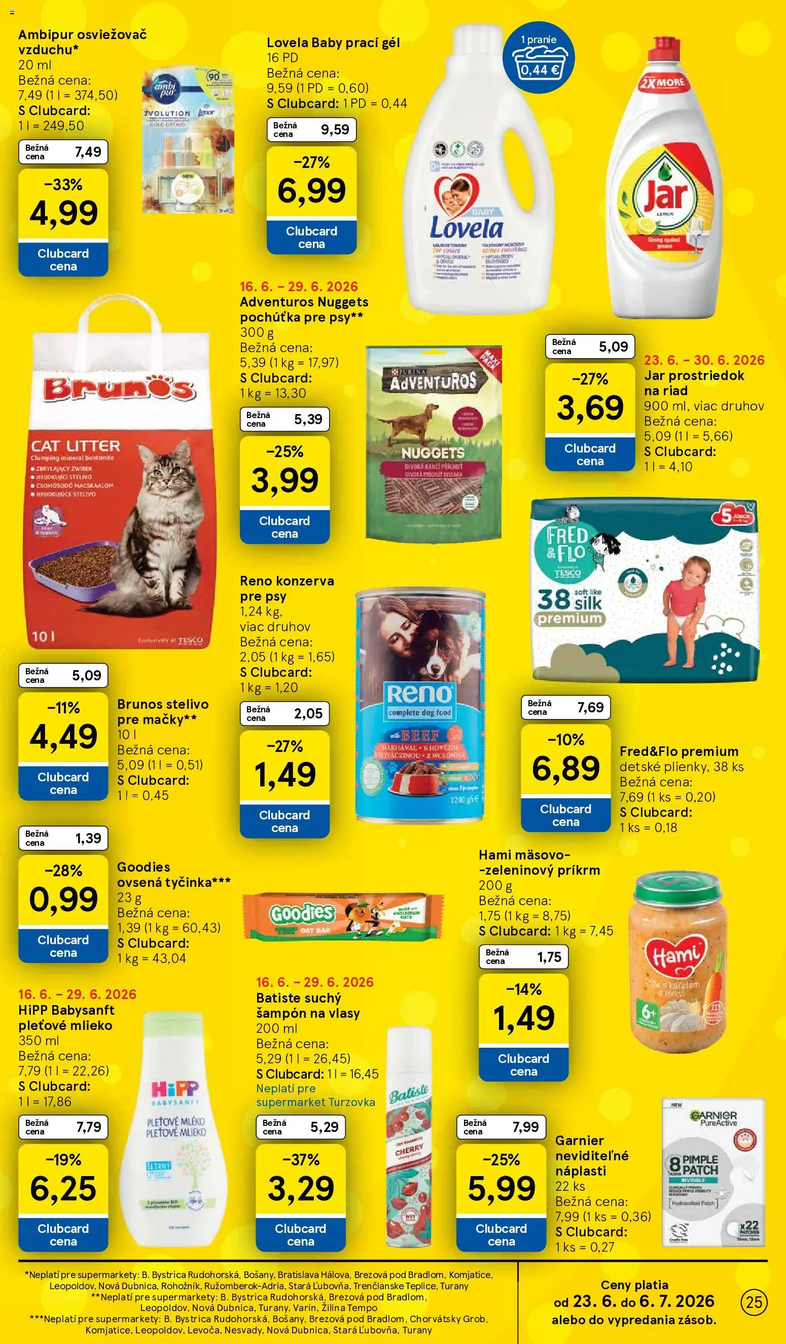 Nové Tesco akcie – leták je platný od 24.06.2026 | Strana: 25