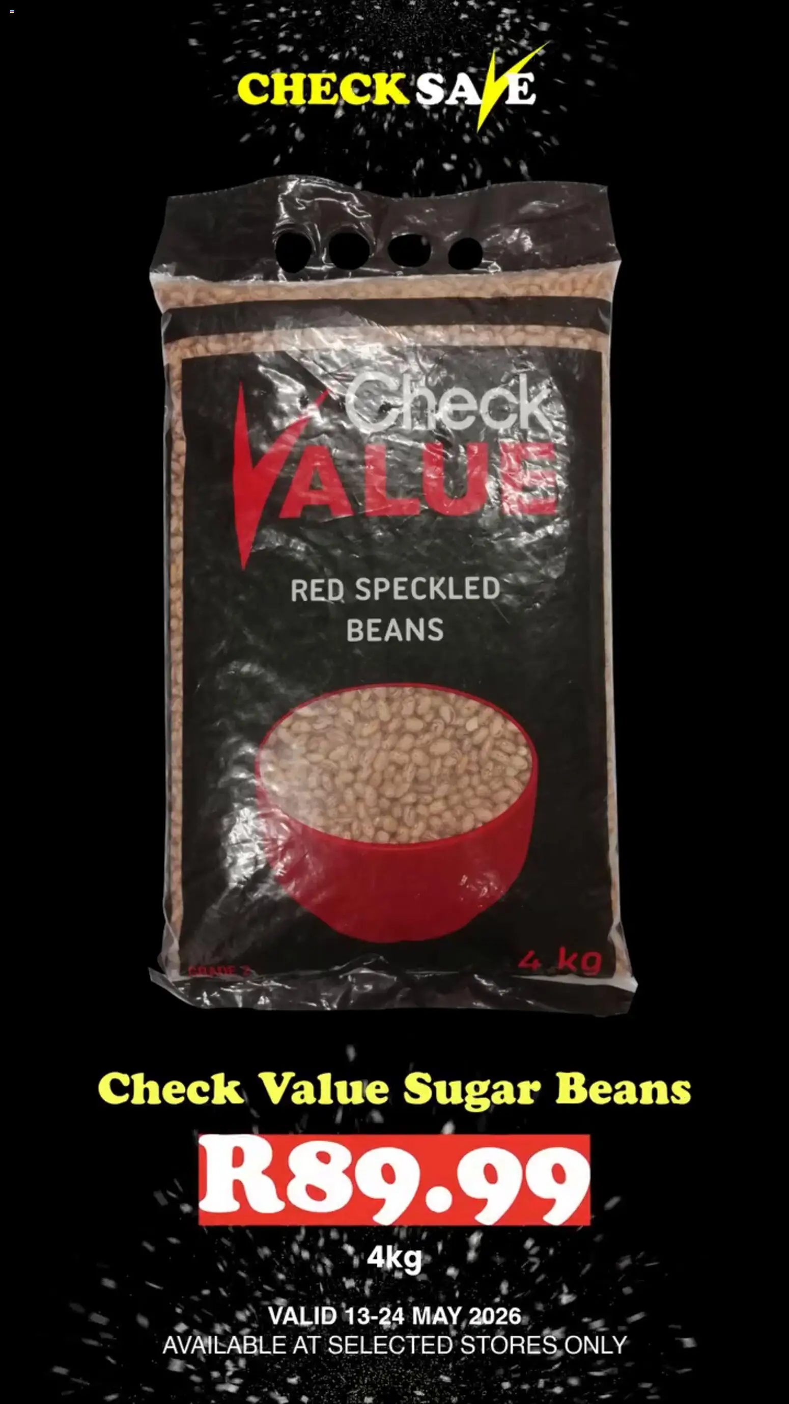 New Check Save catalogue – valid from 13.05.2026 | Page: 10 | Products: Beans, Sugar