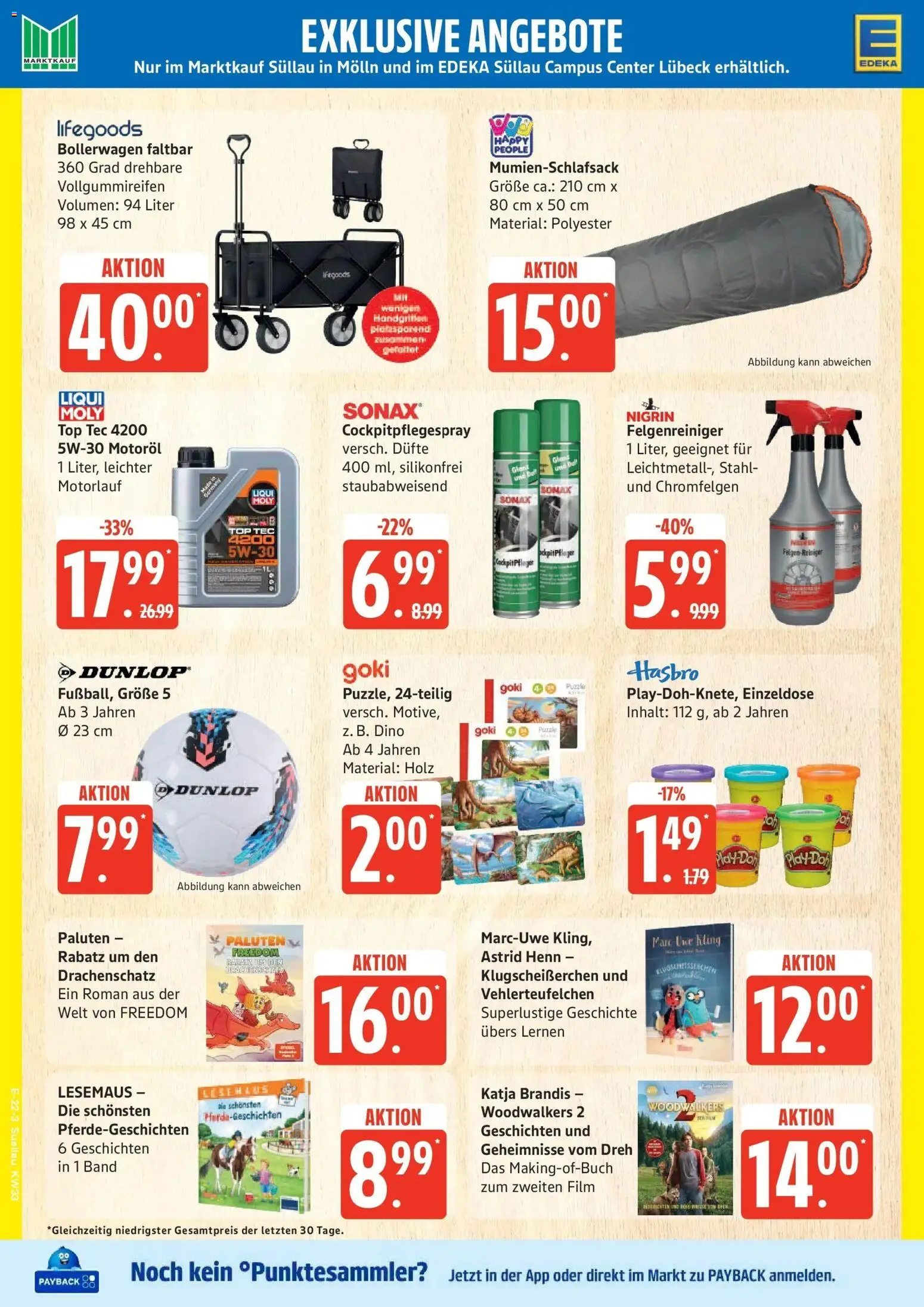 Marktkauf Prospekt Mölln (ab 10.08.2026) » Angebote online | Seite: 30 | Produkte: Top