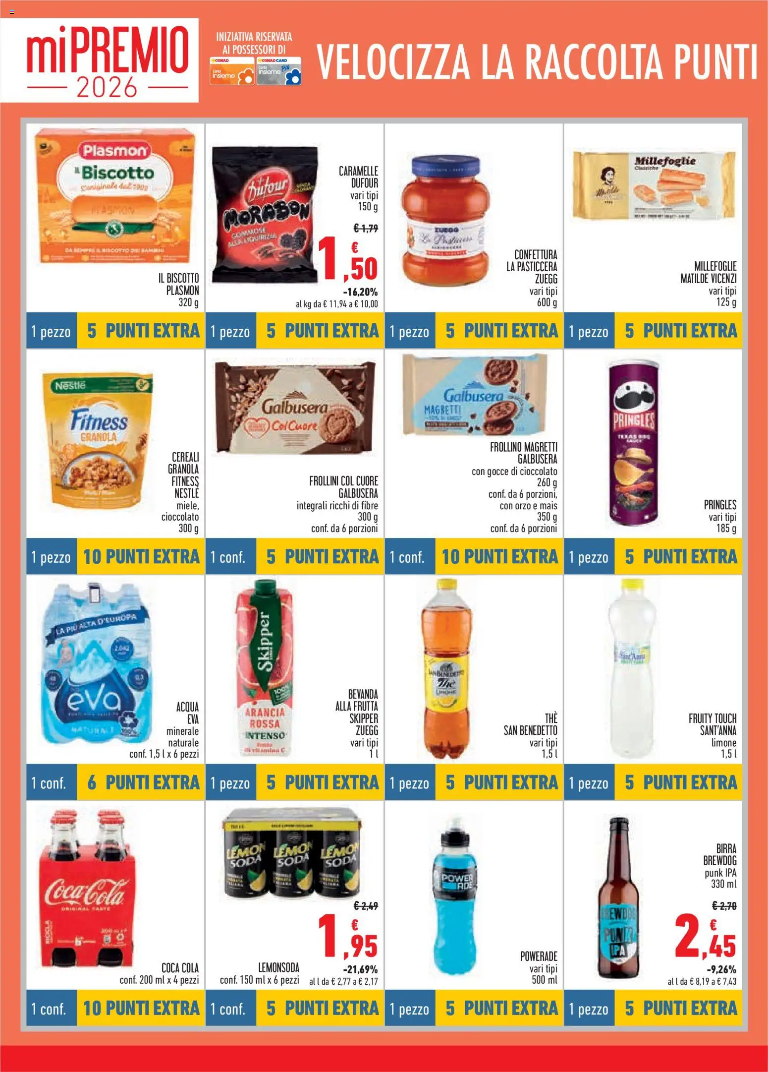 Volantino Conad del 15/07/2026 | Pagina: 10 | Prodotti: Frutta, Limone, The, Coca Cola