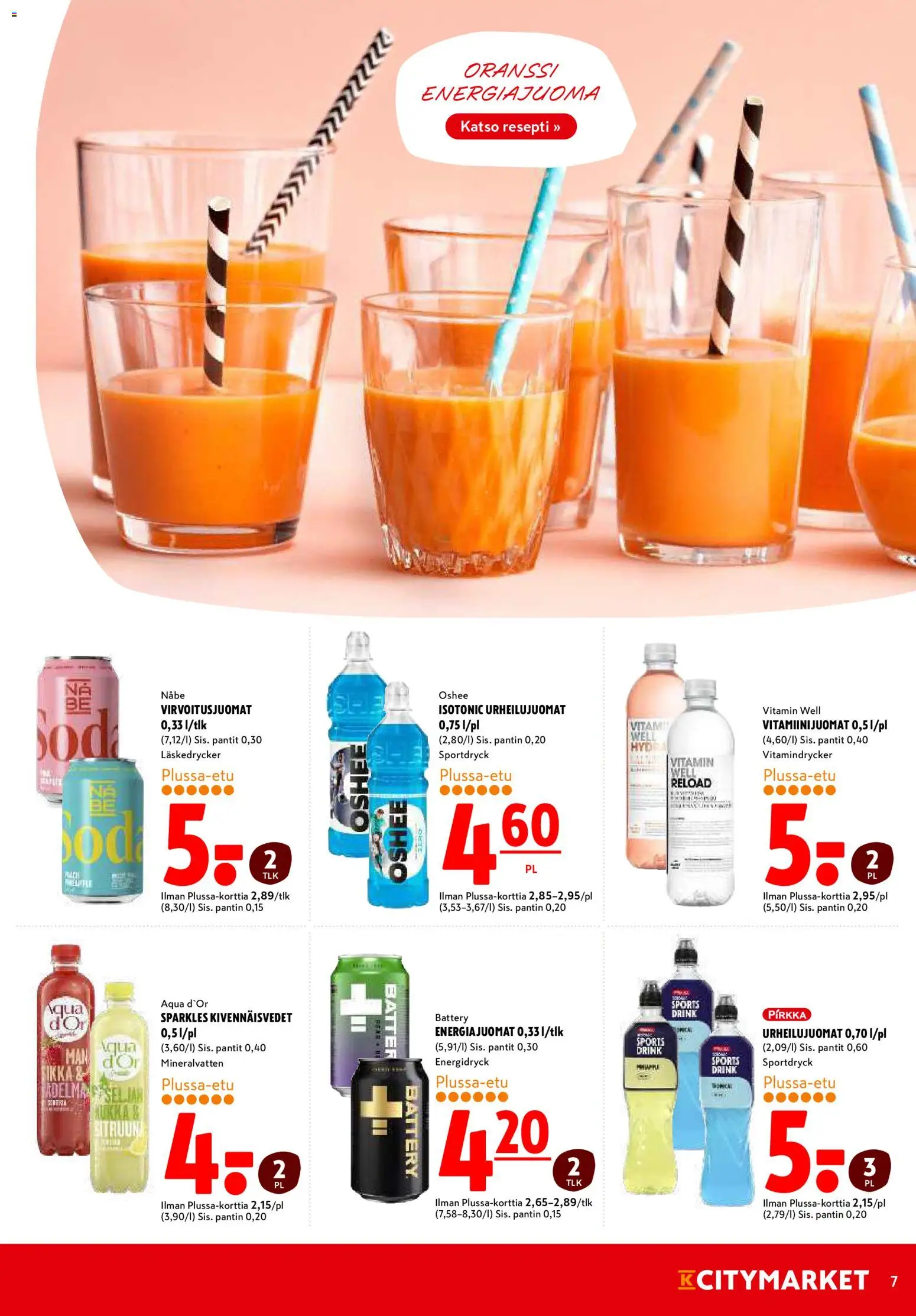 K-Citymarket tarjoukset – voimassa 07/09/2026 alkaen | Sivu: 7