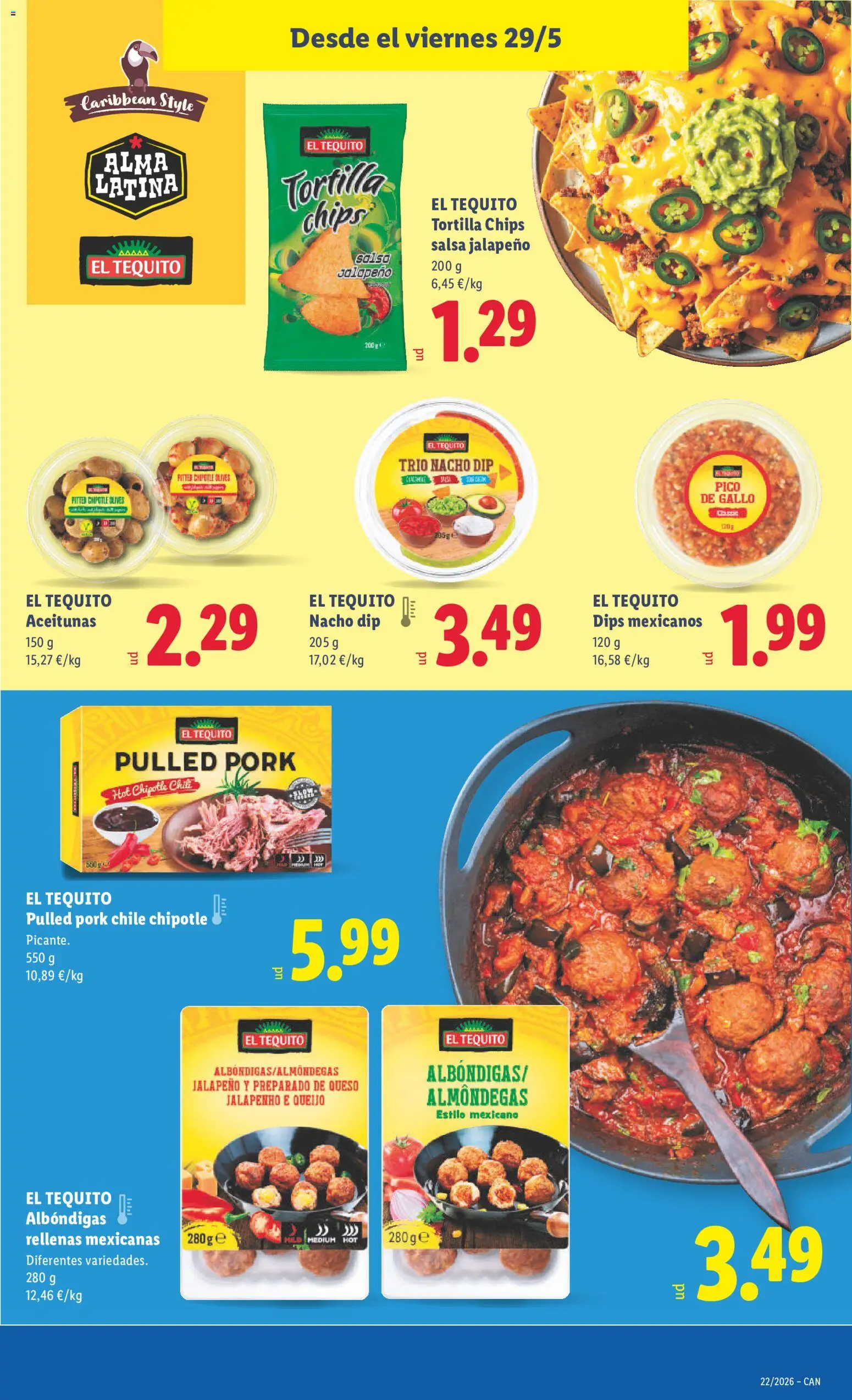 Lidl folleto │ válido desde el 18.05.2026 | Página: 29 | Productos: Queso
