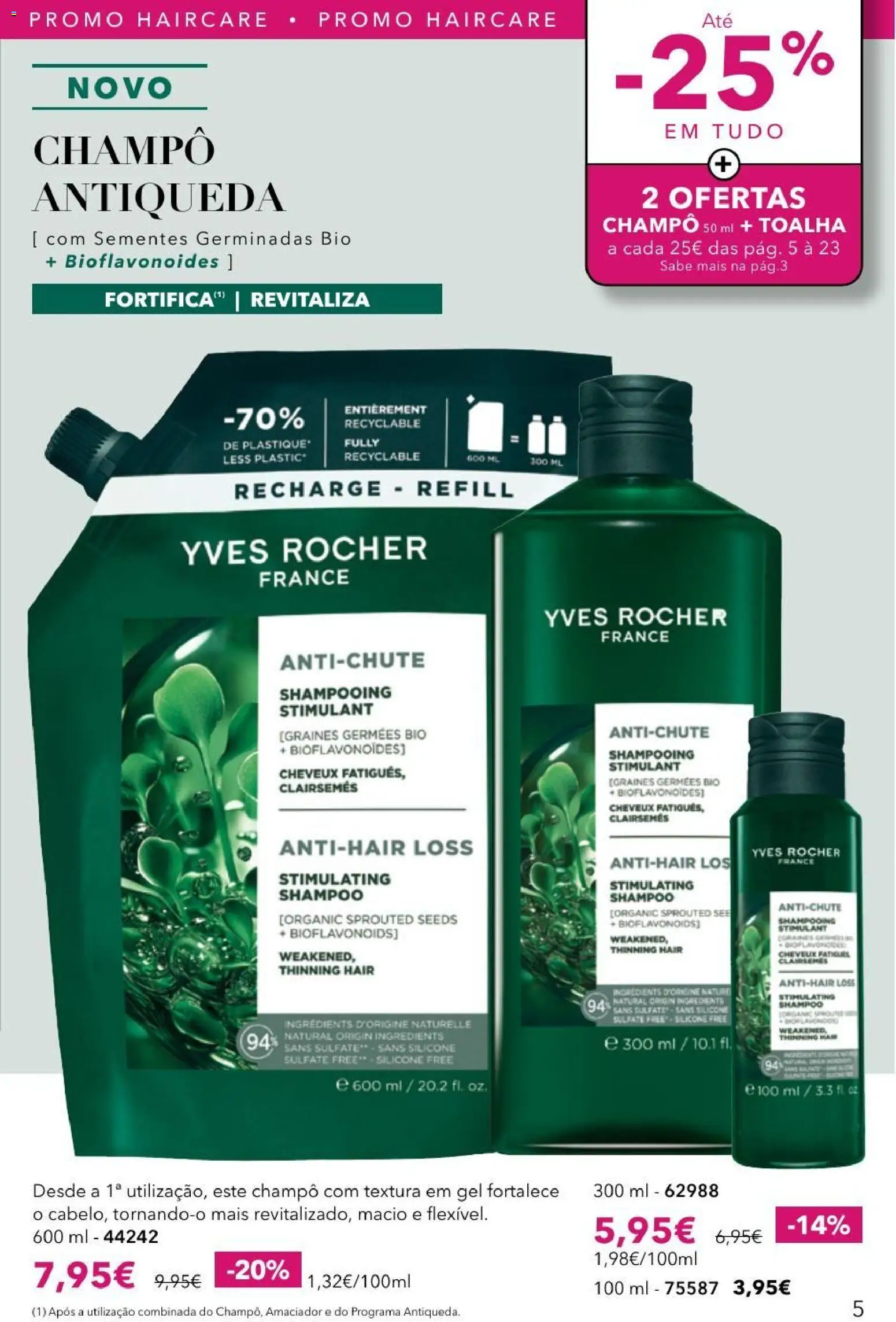 Yves Rocher catálogo 11 │ válido de 27/08/2026 | Página: 5 | Produtos: Champô, Shampoo