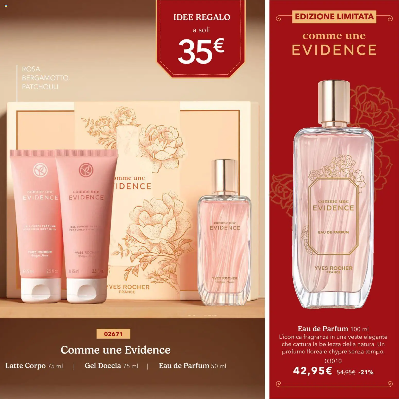 Volantino Yves Rocher del 20/10/2026 | Pagina: 45 | Prodotti: Gel doccia, Doccia, Profumo, Fragranza