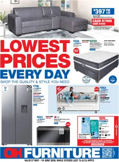 OK Furniture specials catalogue – valid from 27.05.2026