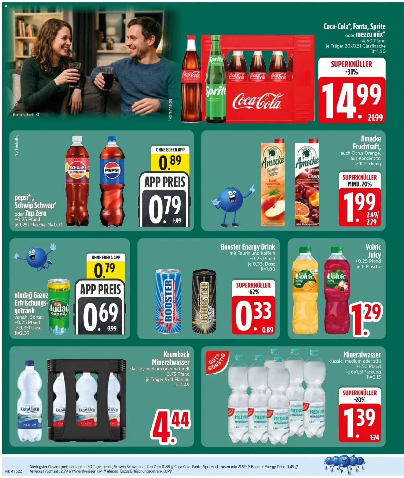 Edeka Prospekt Roßbach (ab 05.10.2026) » Angebote Online | Seite: 24 | Produkte: Sprite, Energy, Mineralwasser, Fruchtsaft