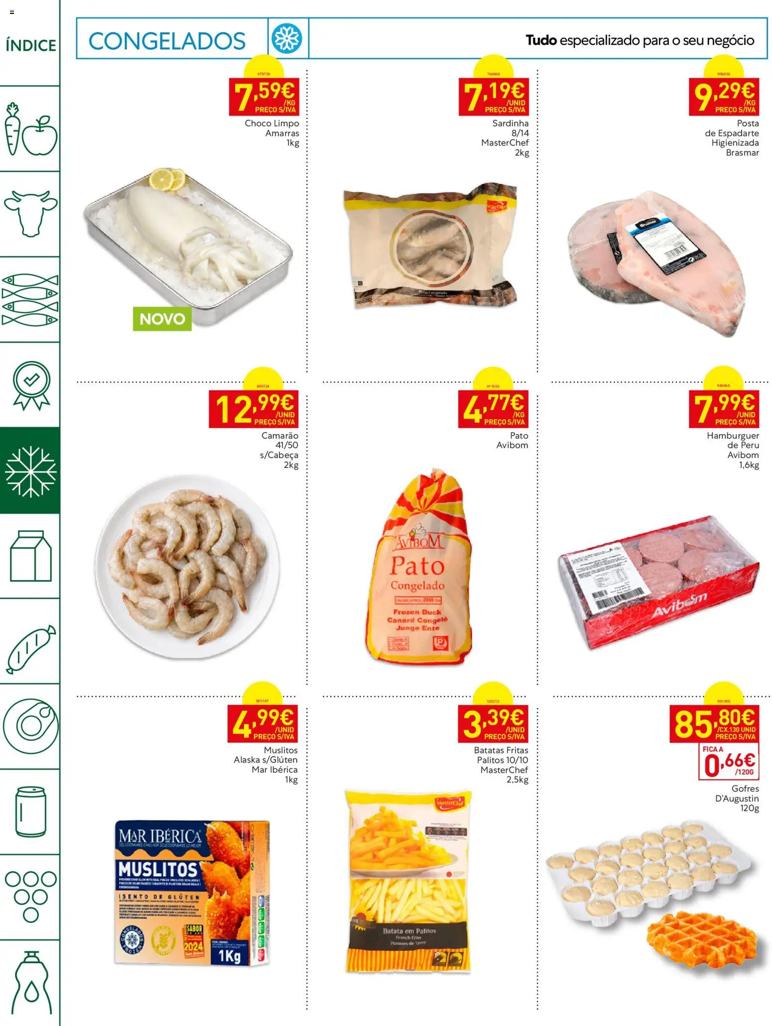 Recheio Horeca Madeira │ válido de 11/08/2026 | Página: 10 | Produtos: Batata, Batatas, Pato, Hambúrguer