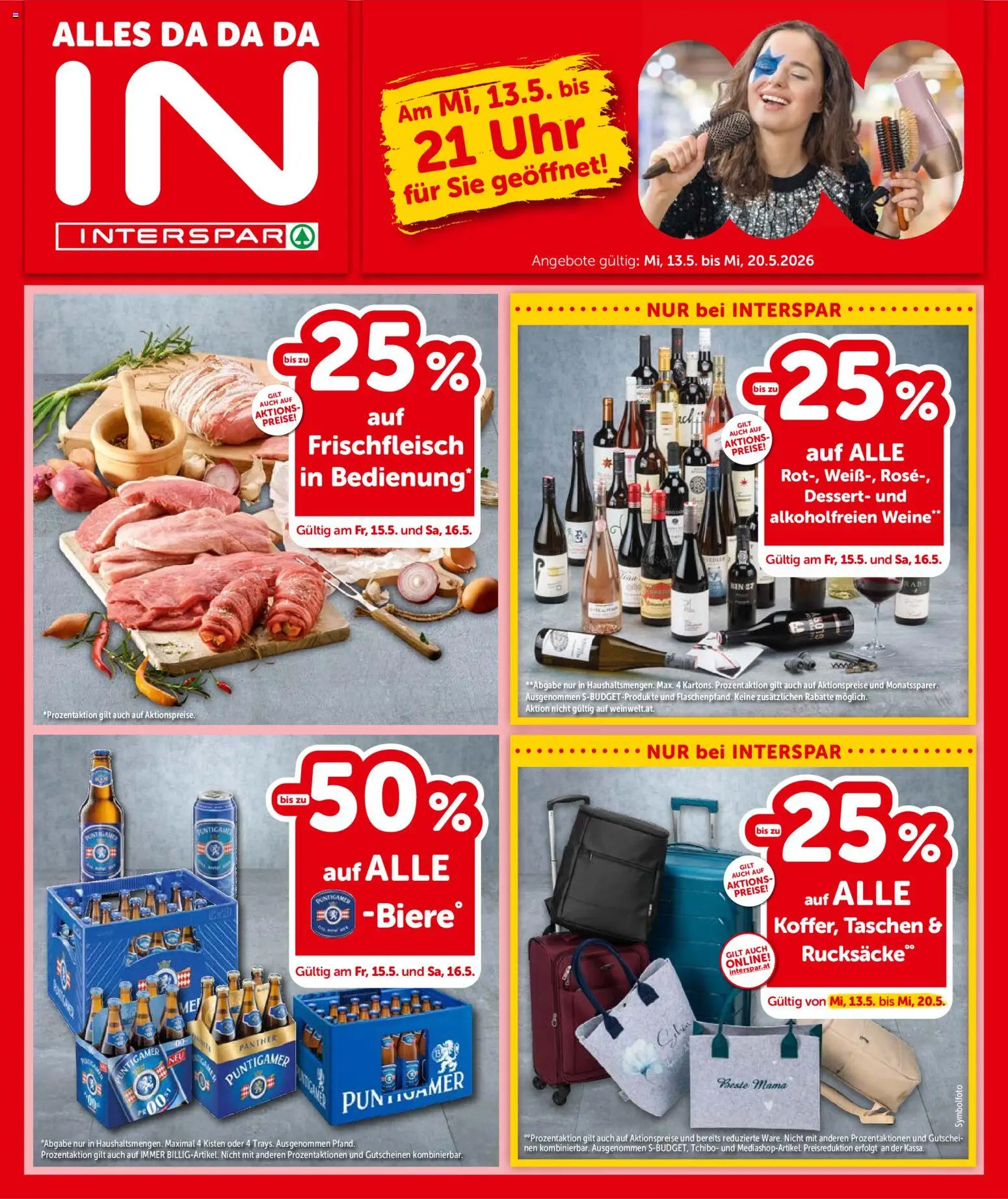 Interspar Flugblatt - Kärnten gültig ab 13.05.2026 | Seite: 1 | Produkte: Uhr