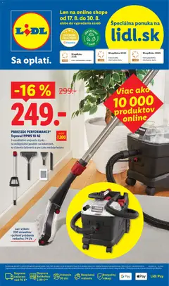 Lidl leták platný od 17.08.2026
