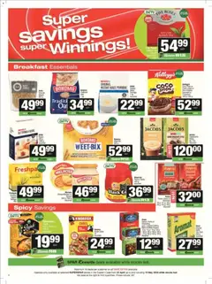 Superspar specials catalogue – valid from 22.04.2026 | Page: 4 | Products: Tea, Gravy, Aromat, Sauce