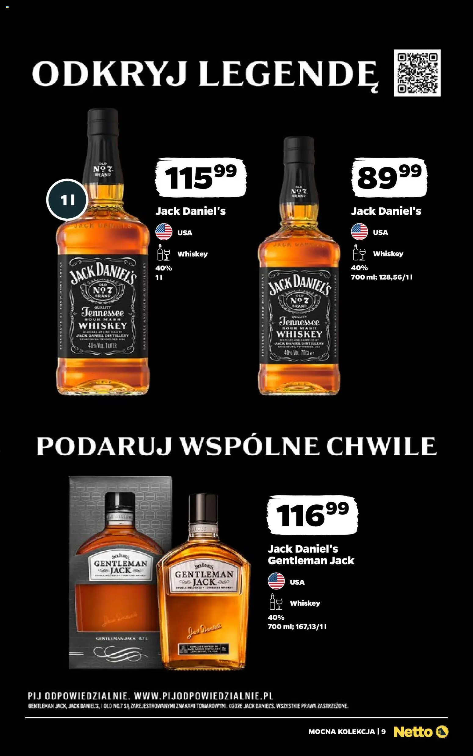 Netto gazetka - Alkohole mocne od 22.06.2026 | Strona: 9