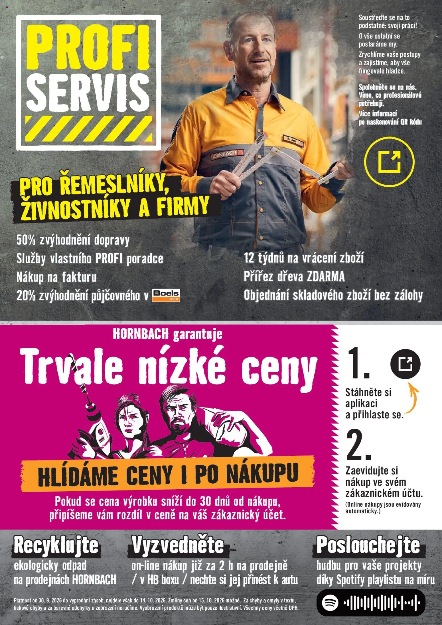 HORNBACH leták - Zpracování dřeva od 30.09.2026 | Strana: 8