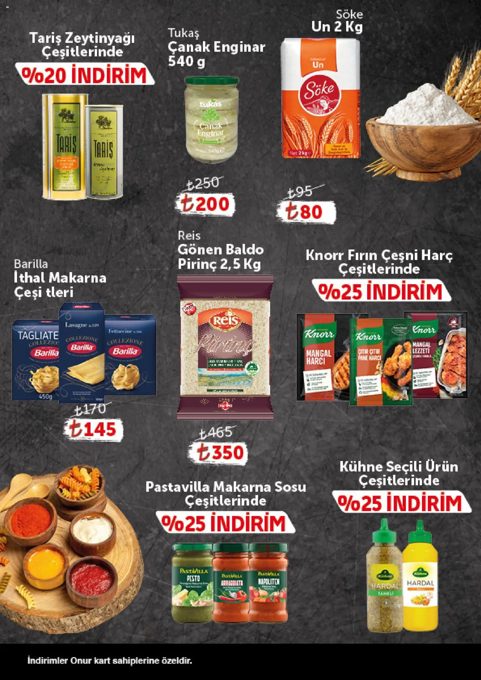 Onur Market - Katalog Gurme - 16 Eylül 2026 tarihinden itibaren geçerlidir | Sayfa: 6