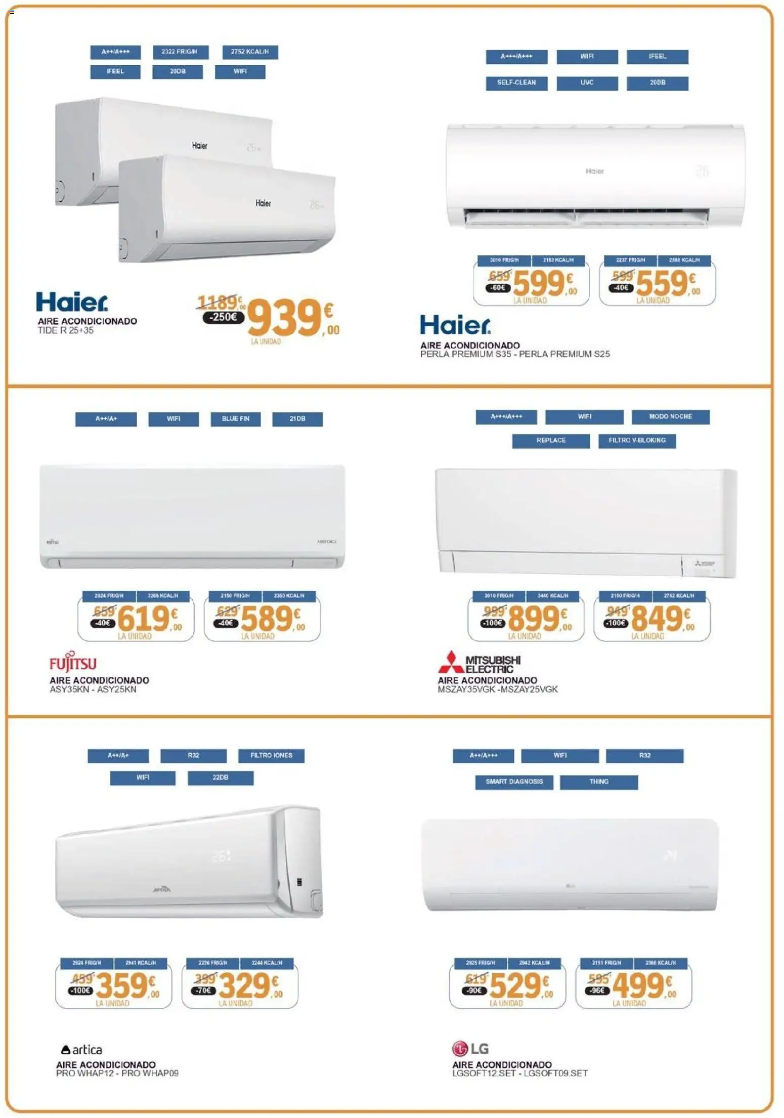 E.Leclerc folleto │ válido desde el 01.05.2026 | Página: 6 | Productos: Aire acondicionado