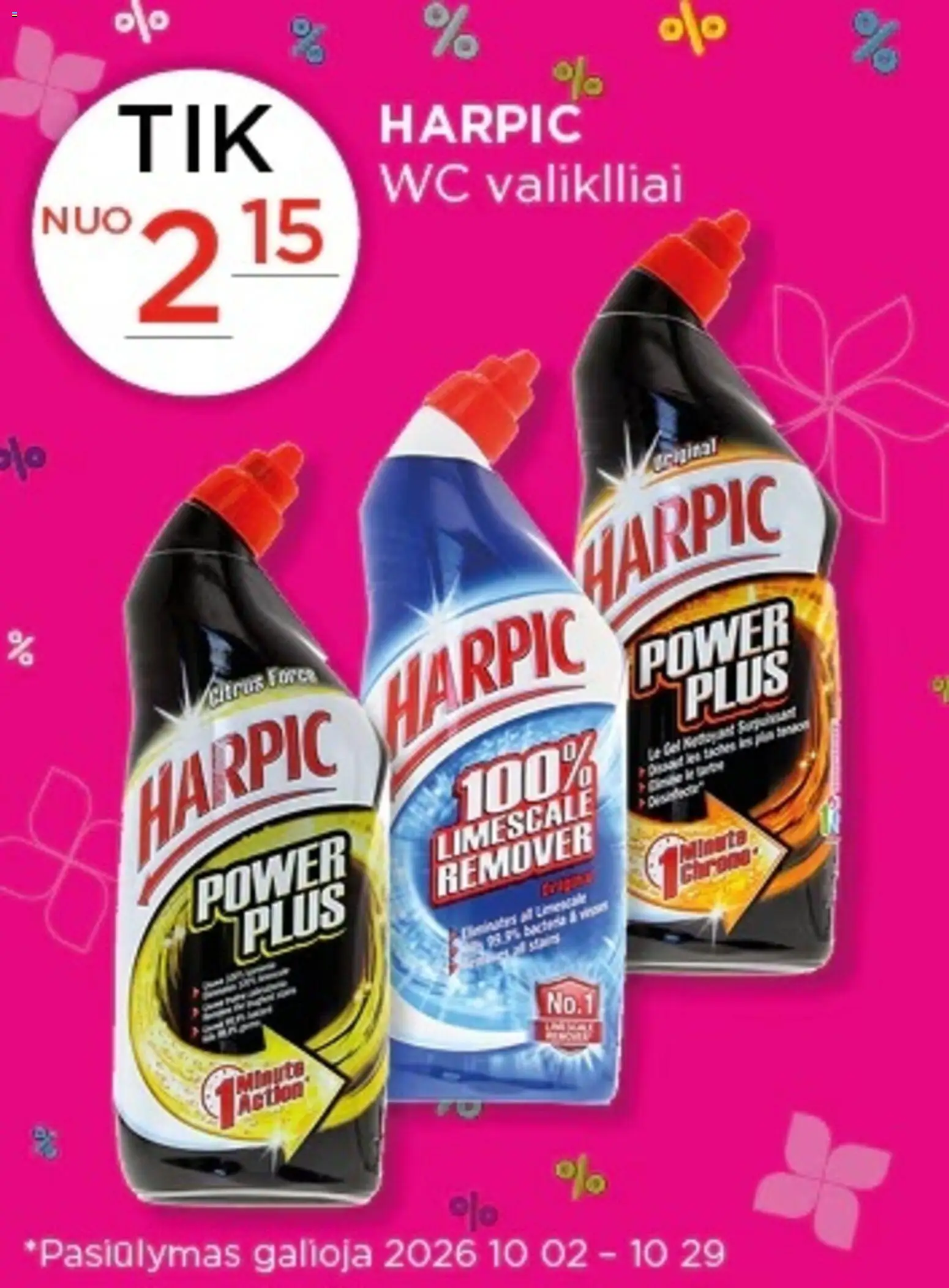 Drogas akcijos nuo 2026.10.02 | Puslapis: 5 | Prekių: Wc