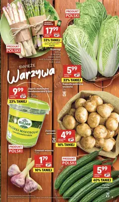 Pogląd oferty "Delikatesy Centrum gazetka" - ważna od 07.05.2026 | Strona: 9 | Produkty: Kapusta, Kapusta pekińska, Szparagi, Ziemniaki