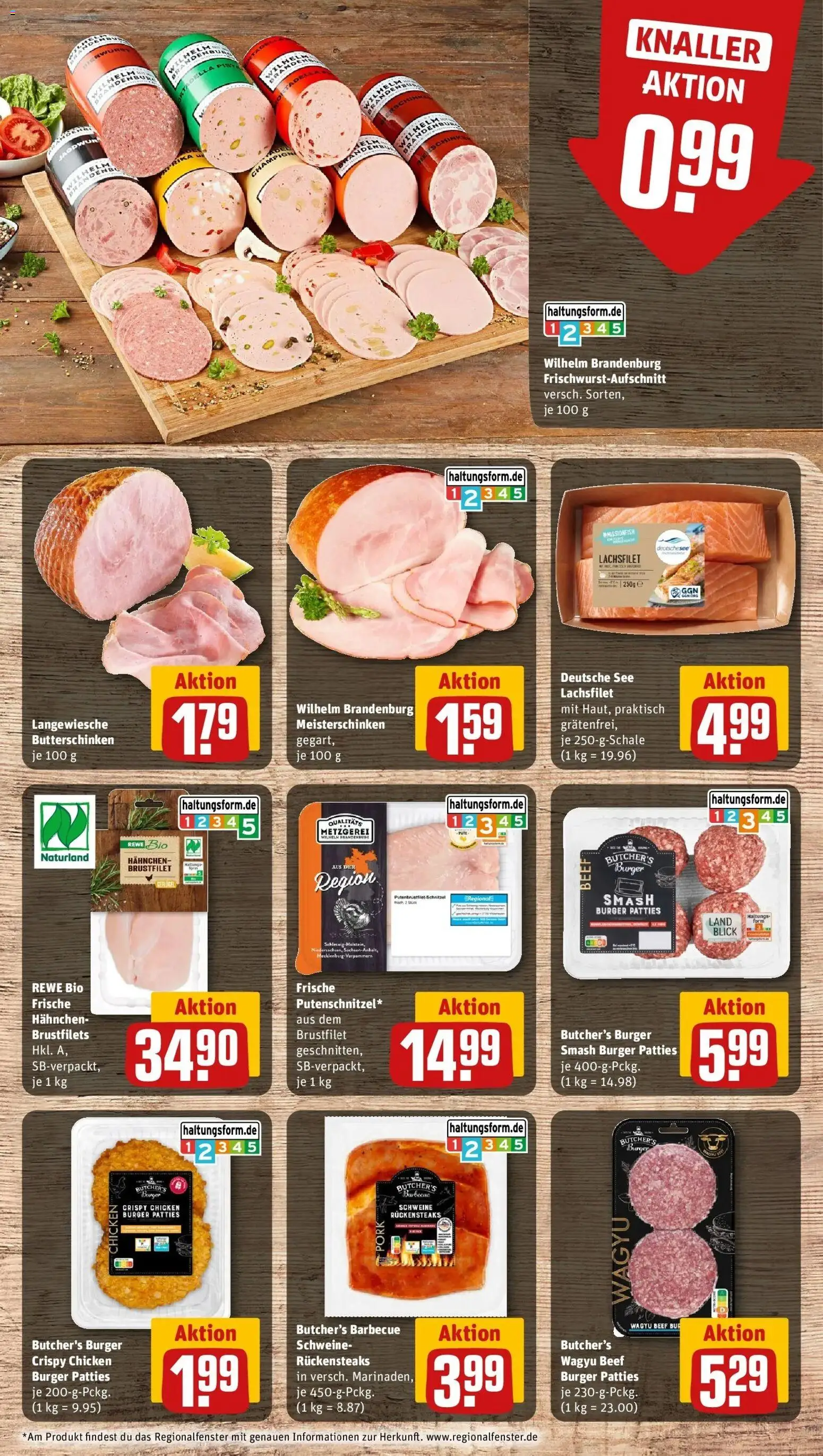 REWE Prospekt ab 03.08.2026 zum Blättern » Angebote | Seite: 8 | Produkte: Hahnchen, Burger