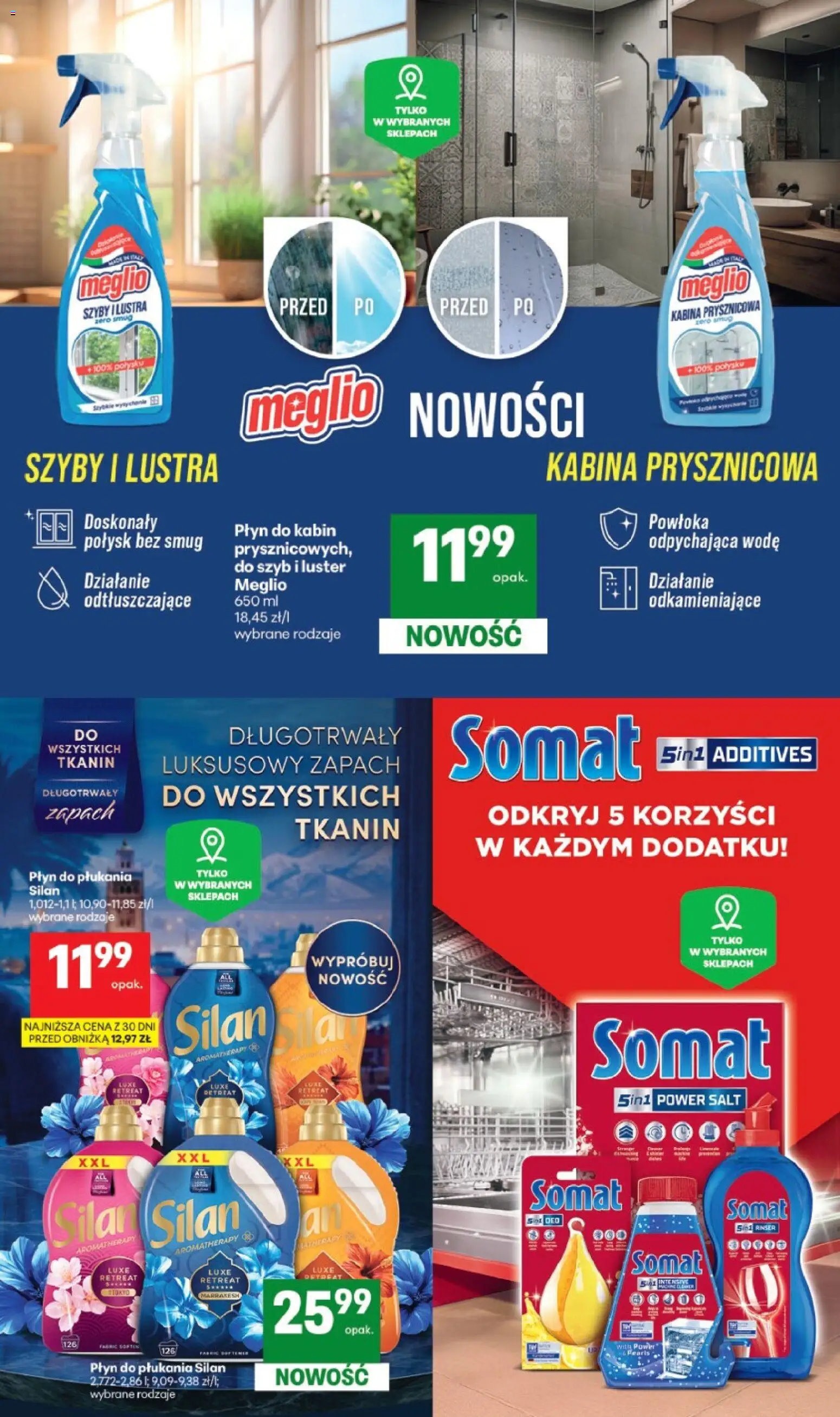 Delikatesy Centrum gazetka - Jesienne porządki od 17.09.2026 | Strona: 19 | Produkty: Meglio, Płyn do płukania, Zapach