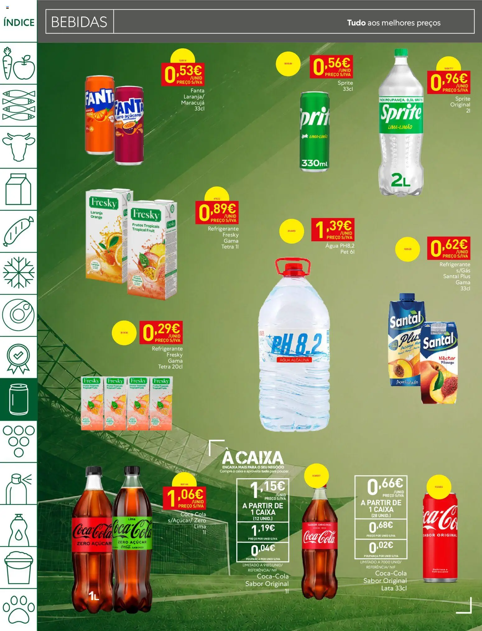 Recheio folheto Madeira │ válido de 07/07/2026 | Página: 24 | Produtos: Refrigerante, Fanta, Caixa, Açúcar