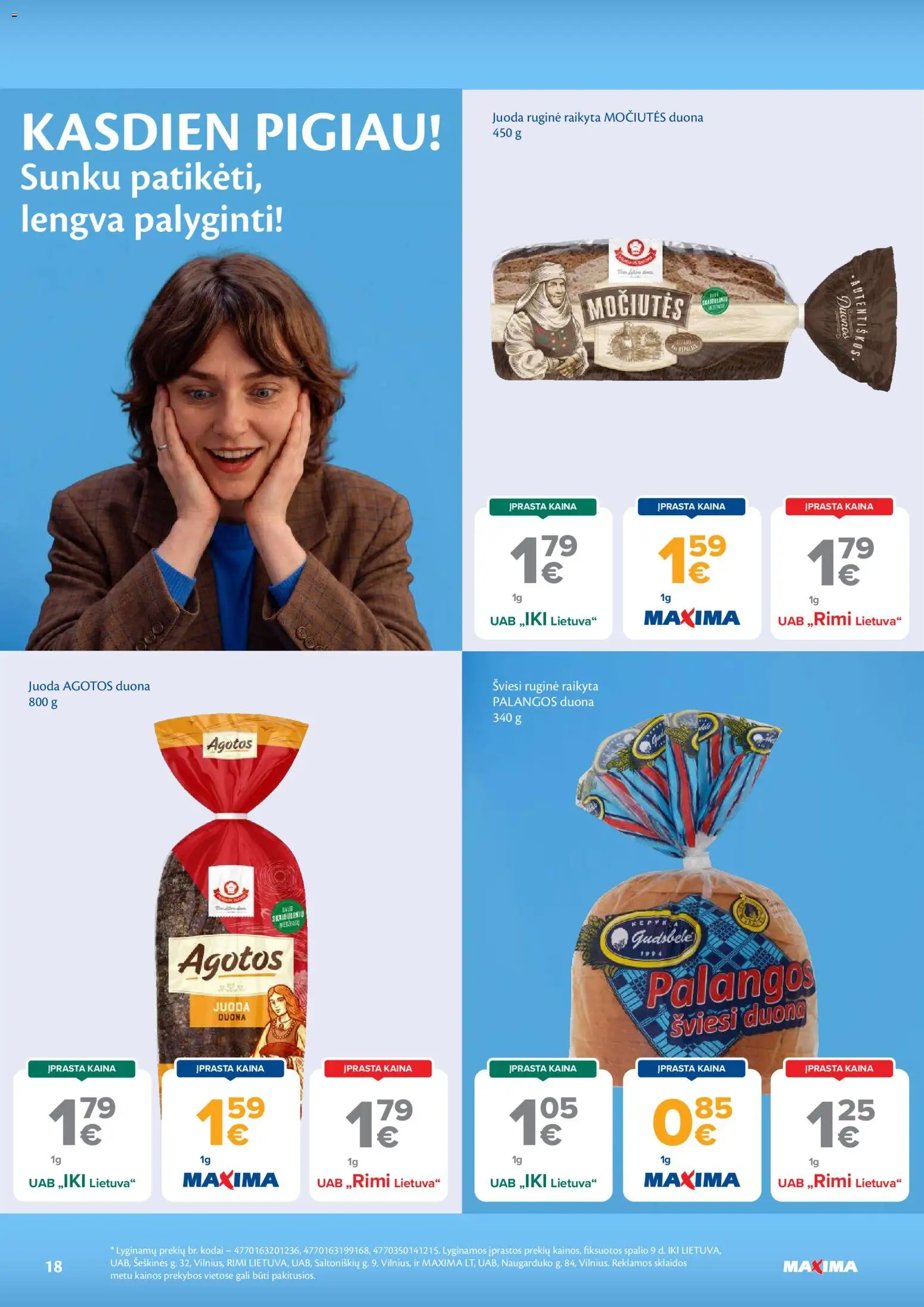 MAXIMA akcijos nuo 2026.10.20 | Puslapis: 18