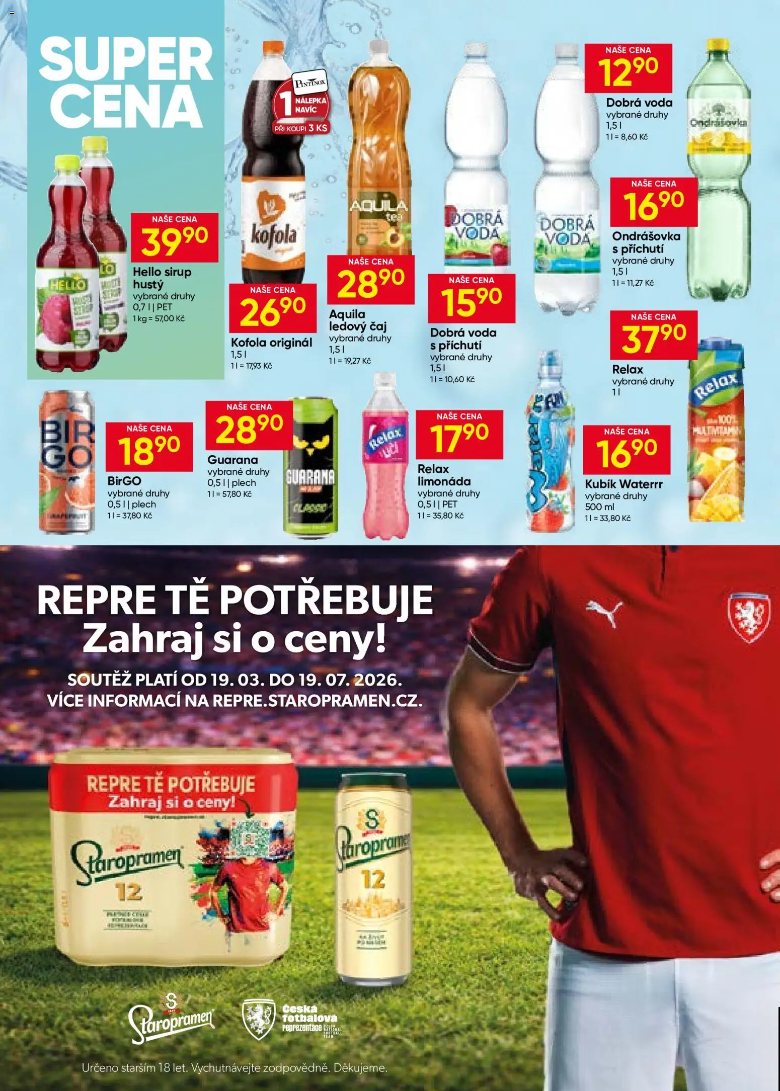 Hruška leták od 06.05.2026 | Strana: 10 | Produkty: Voda, Plech, Aquila, Ledový čaj