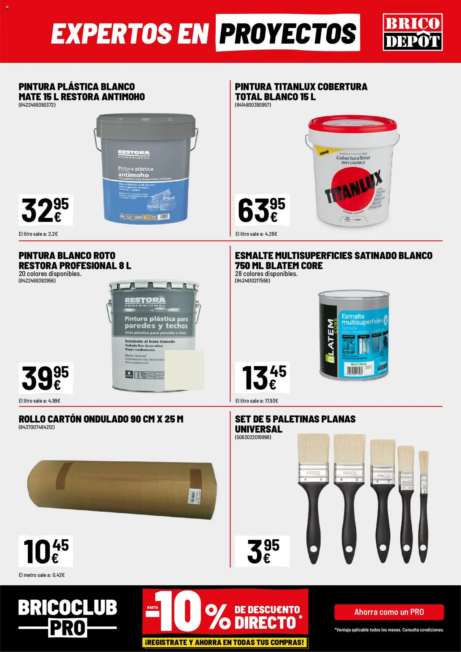 Brico Depôt folleto │ válido desde el 31/07/2026 | Página: 11 | Productos: Pintura plástica