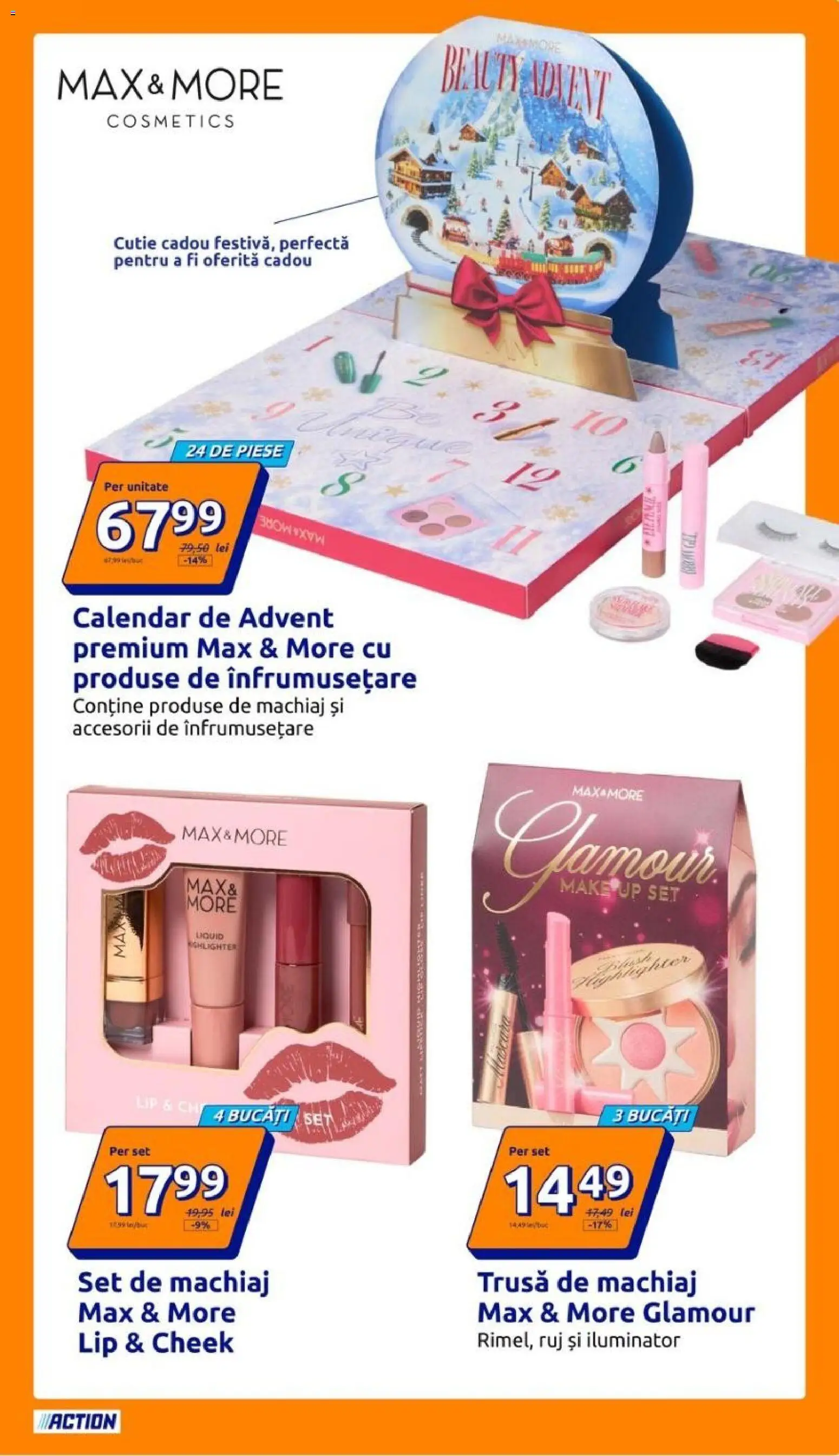 Noul catalog ACTION – valabil de la 21.10.2026 | Pagină: 19 | Produse: Premium, Machiaj, Iluminator, Ruj