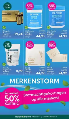 Holland & Barrett folder - Voorbeeld van een folder van Holland & Barrett, geldig van 08.06.2026 | Pagina: 7 | Producten: Vlokken, Bad