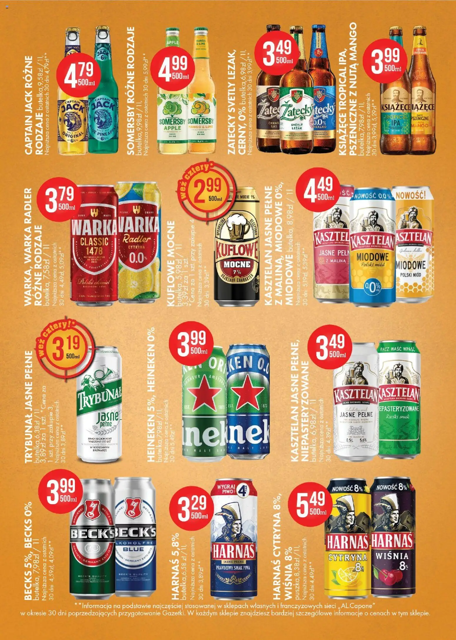Al.Capone gazetka od 07.09.2026 | Strona: 25 | Produkty: Mango, Malina, Harnaś, Somersby