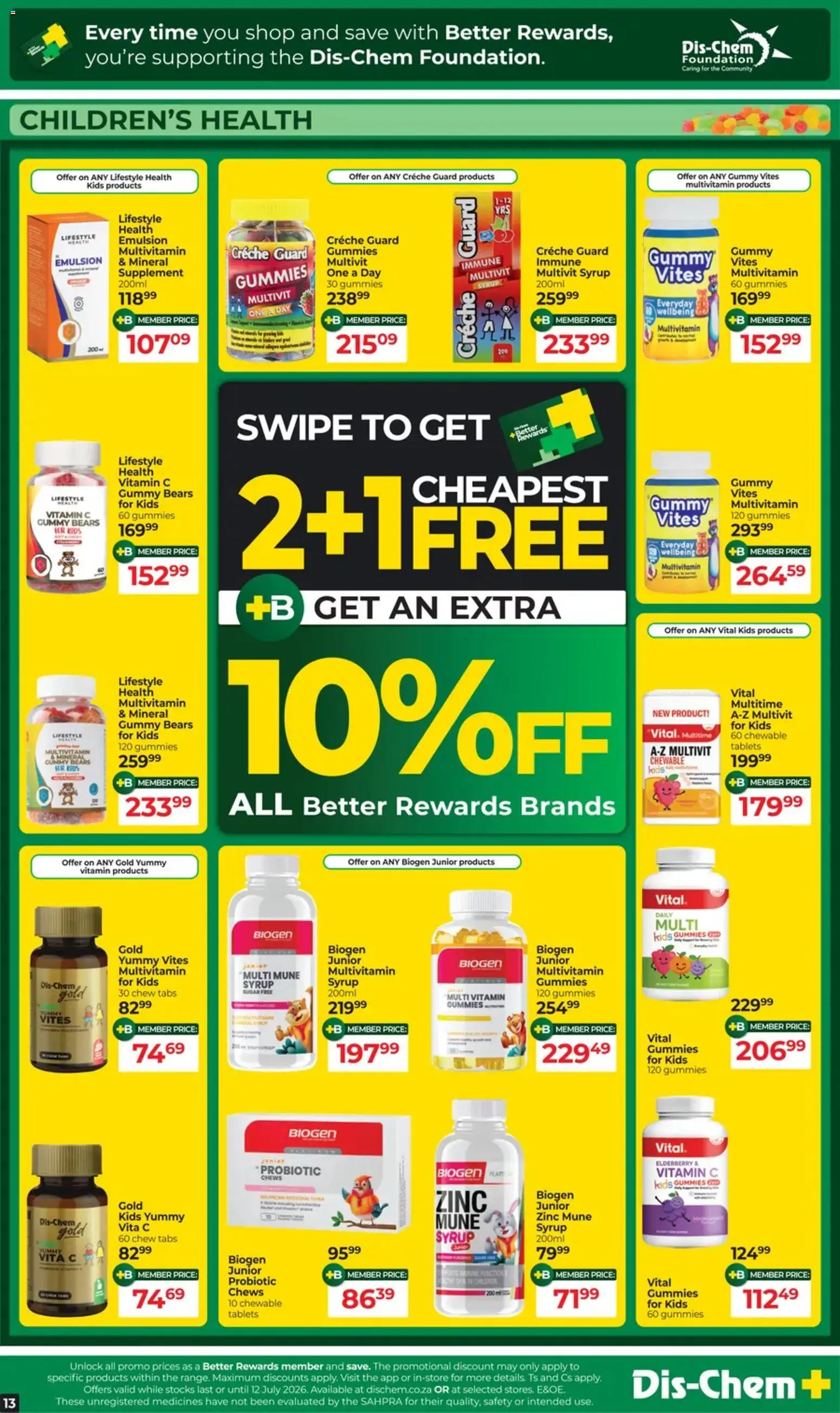 New Dis-Chem catalogue – valid from 16.06.2026 | Page: 13
