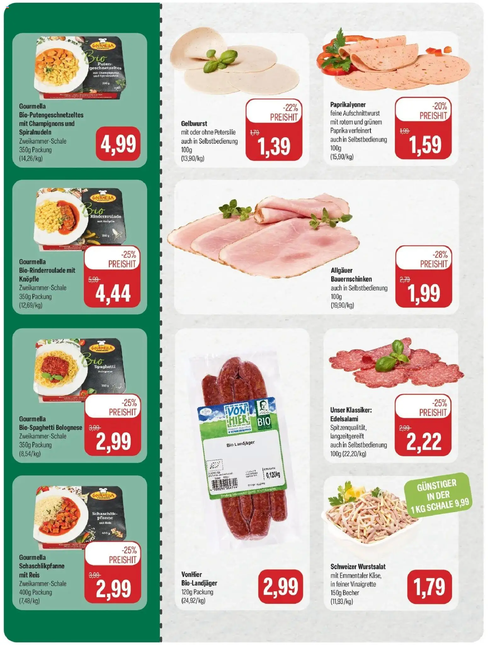 Feneberg Aktuelle Angebote (ab 10.09.2026) zum Blättern | Seite: 2 | Produkte: Spaghetti, Paprika, Petersilie, Reis
