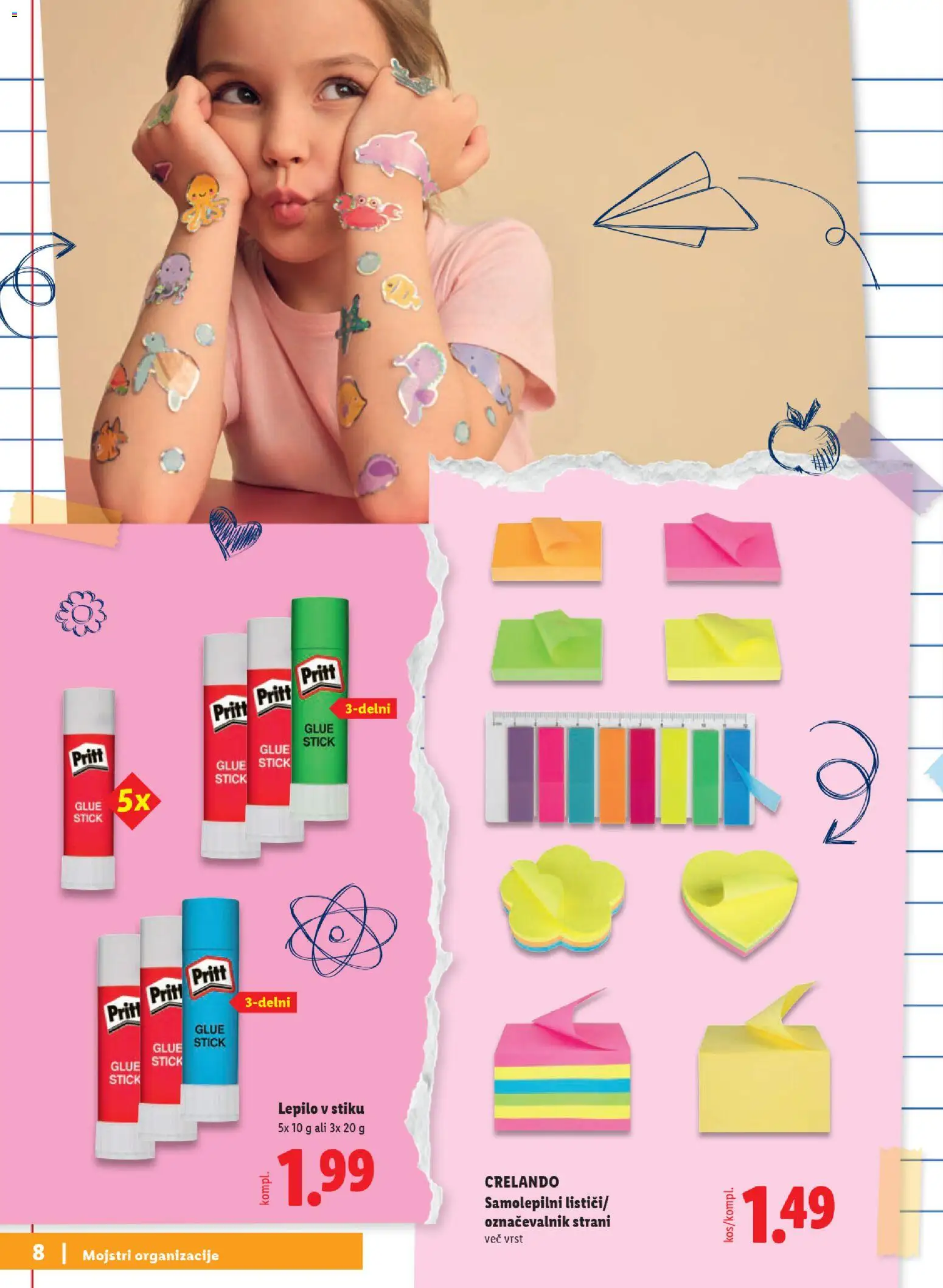 Novi Lidl katalog ponudbe – veljaven od 29.06.2026 | Stran: 8 | Izdelki: Lepilo