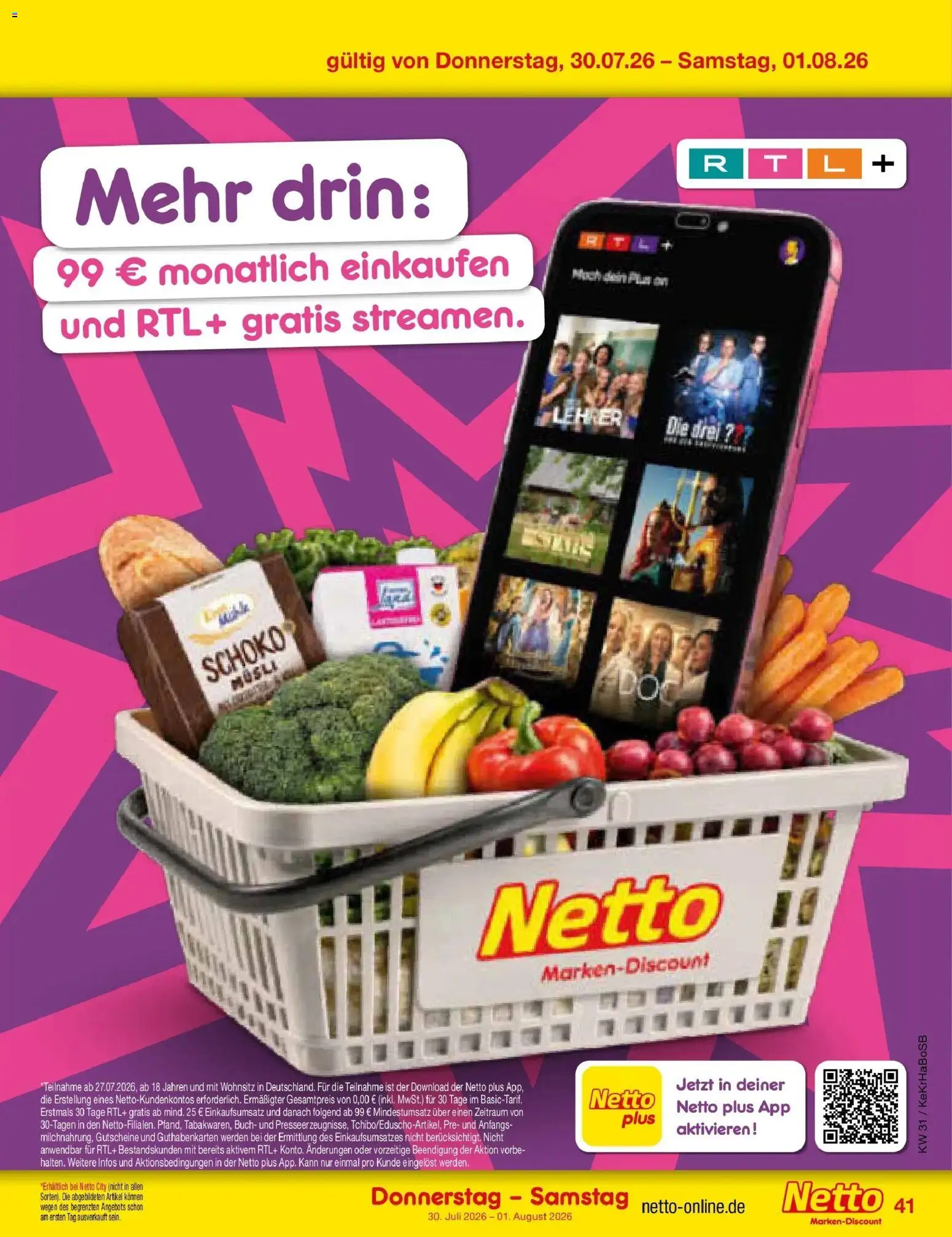 Netto Marken-Discount Prospekt Bochum – gültig ab 27.07.2026 | Seite: 60 | Produkte: Musli