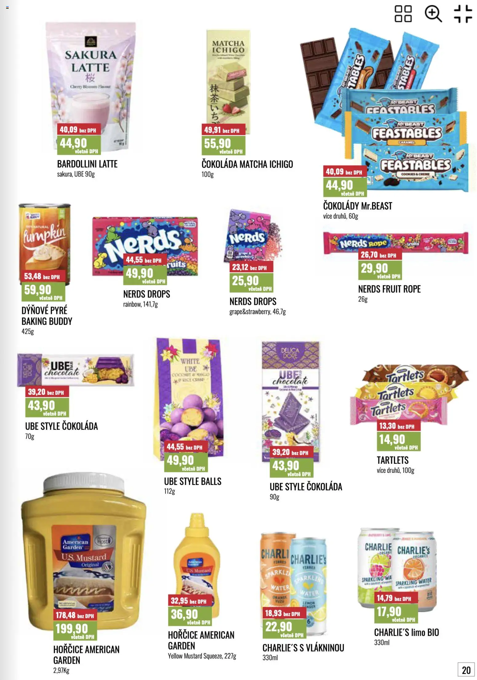 Ratio leták od 01.10.2026 | Strana: 21 | Produkty: Mango, Cookies, Matcha, Hořčice