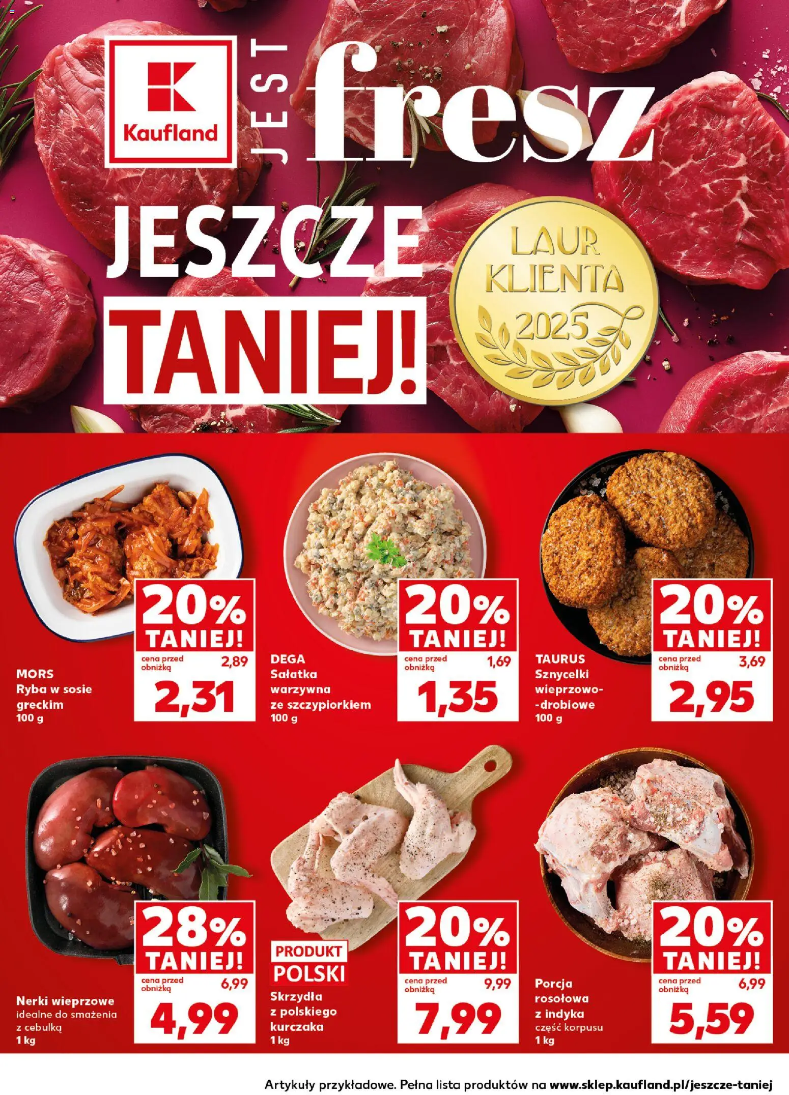 Kaufland Polsko leták - Jeszcze taniej od 02.07.2026 | Strana: 2 | Produkty: Ryba