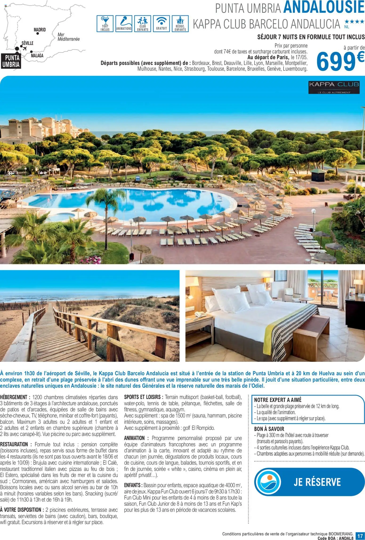 {H1} | Page: 17 | Produits: Fruits de mer, Barceló, Fruits, Piscine
