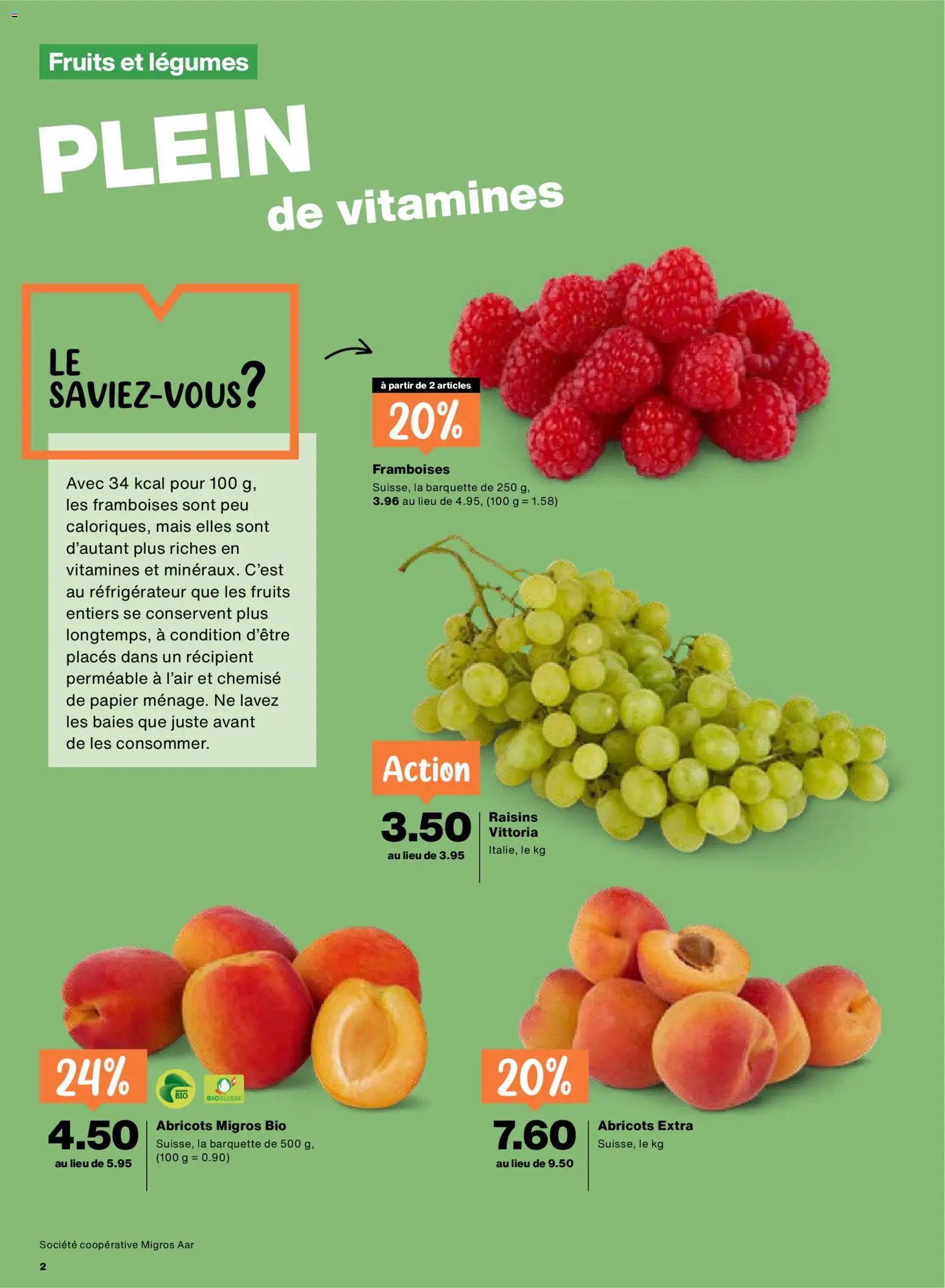 Migros aktionen FR – gültig ab 09.07.2026 | Seite: 2