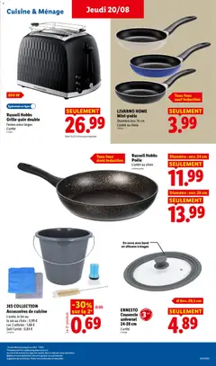LIDL - Prévisualisation de ERNESTO Couvercle universel 24-28 cm, L'unité valide à partir de 20/08/2026 | Page: 43